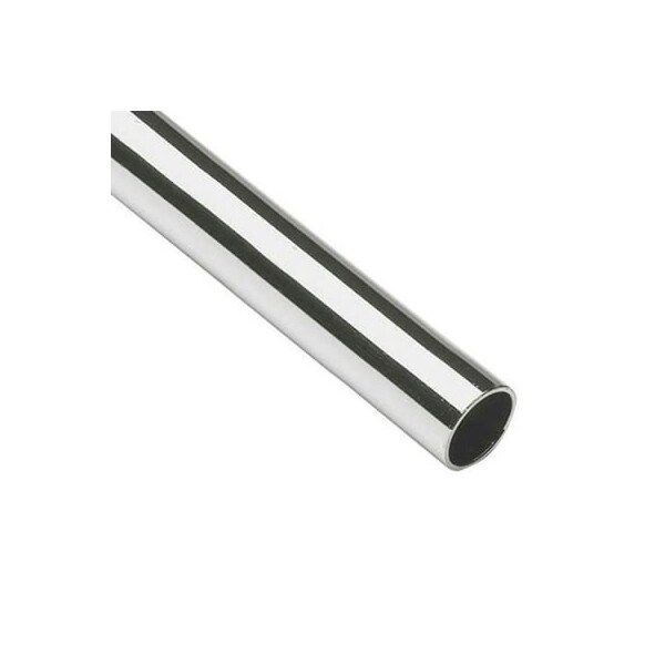 Lavi Industries , Tube, 2" x .050" x 6', Polished Stainless Steel 40-A120W/6 - main